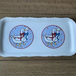 Vintage Goose Dinner/Serving Plate - Eschenbach Bavaria Germany